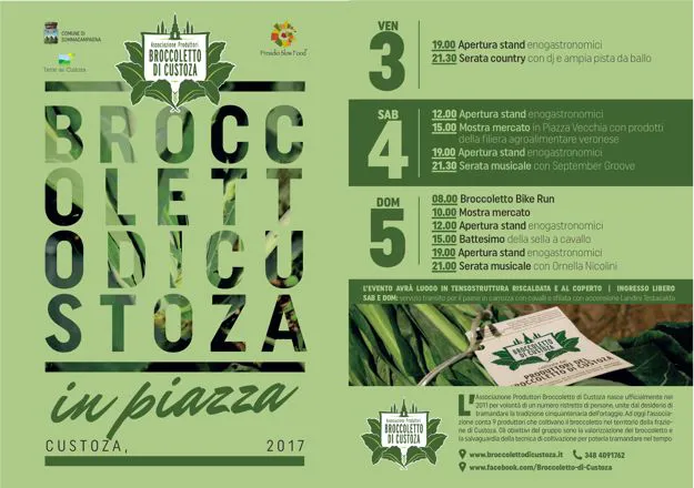 BROCCOLETTO DI CUSTOZA IN PIAZZA