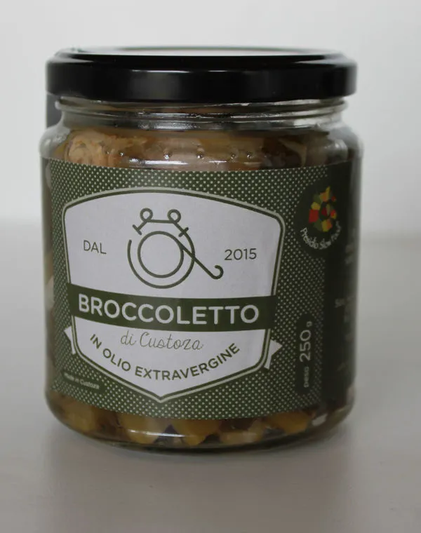 Broccoletto di Custoza sott'olio extra vergine